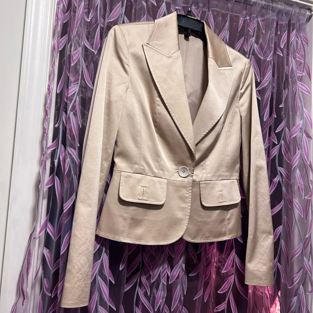 Get the party started in this gold Bebe suit!